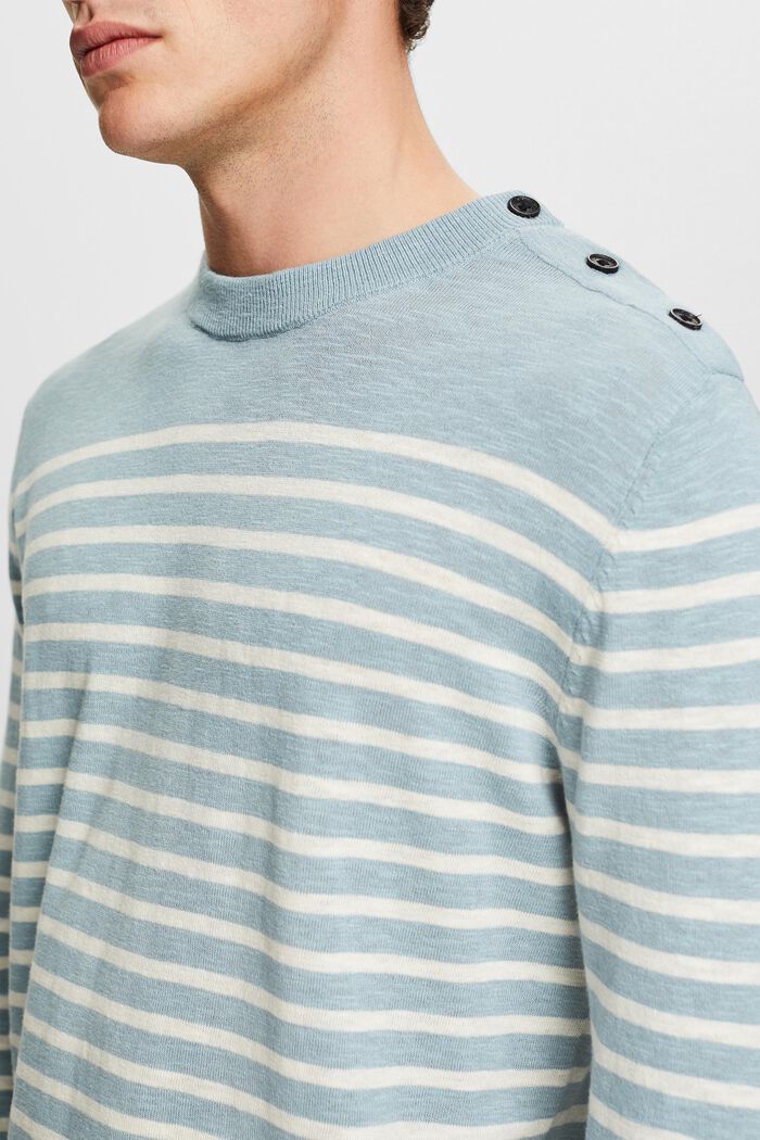 Sweaters, LIGHT BLUE, detail image number 3