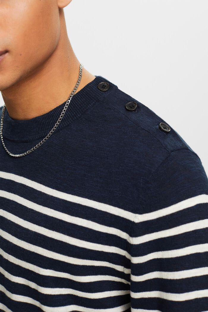 Sweaters, NAVY, detail image number 3