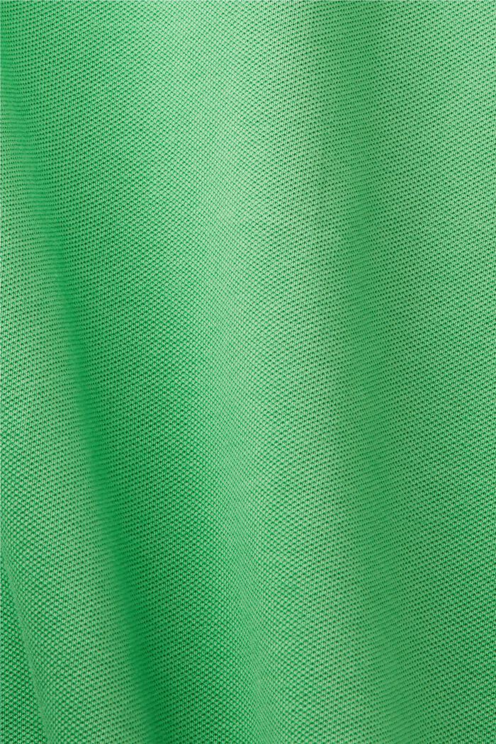 Koszulka polo z piki, GREEN, detail image number 5