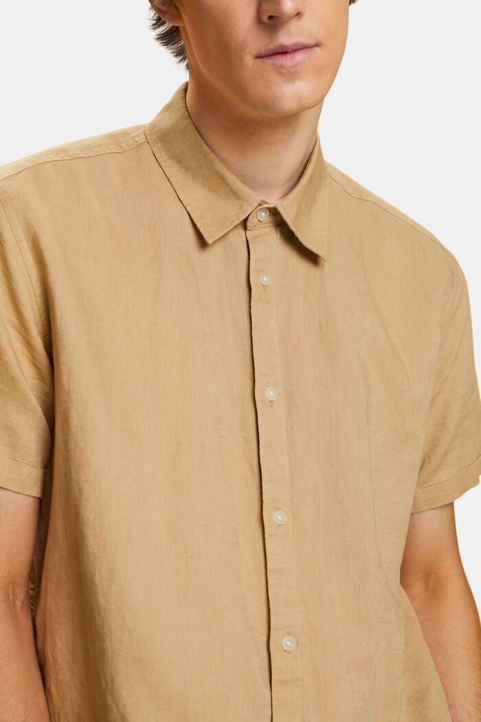 Shirts woven Regular Fit, BEIGE, detail image number 2