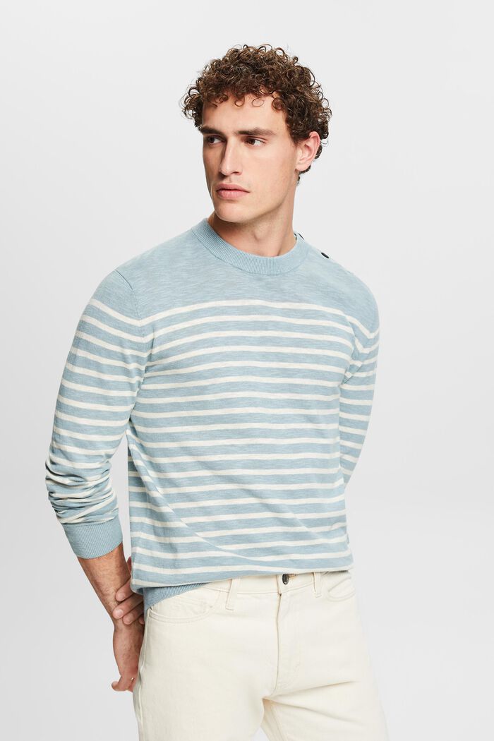 Sweaters, LIGHT BLUE, detail image number 0